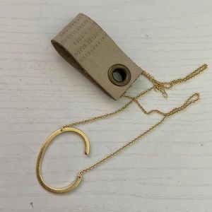 ANTHROPOLOGY C NECKLACE